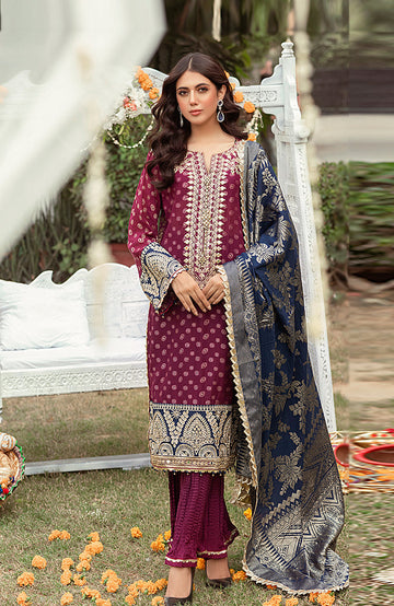 Al Zohaib SSLJS-22-02  Sunheri Sham Jacquard Series 2022 Online Shopping